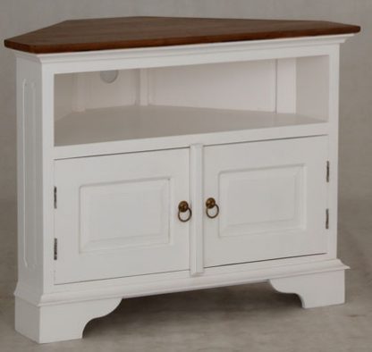 2 Door Corner TV Stand