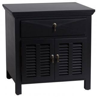 Louvre Bedside Black