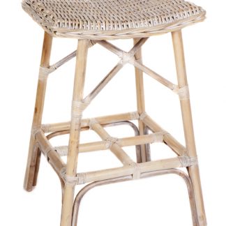 Ivy Rattan Kitchen Stool