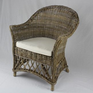 Charlotte Rattan Chair