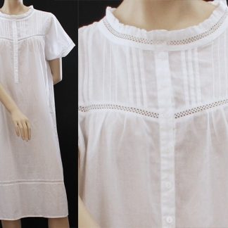 Sharon Nightgown Short Sleeves