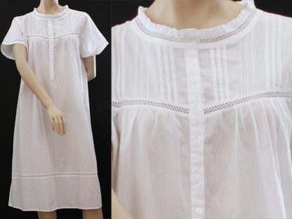 Sharon Nightgown Short Sleeves