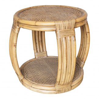 Cayman Rattan Side Table Due 24/03/25)
