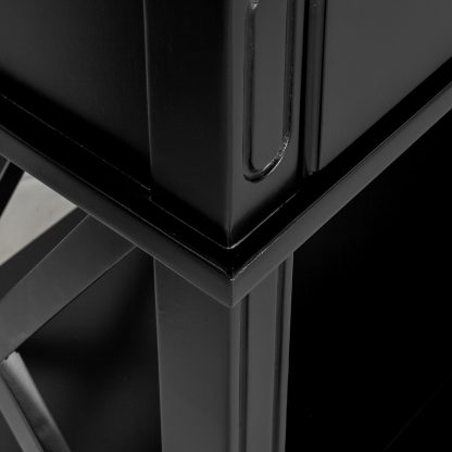 Sorrento 2 Drawer Console Table Black - Image 3