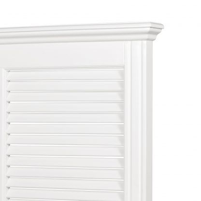 West Beach King Bedhead with Shutters - Image 3