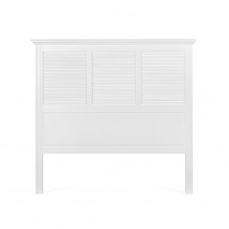 West Beach Queen Bedhead with Shutters