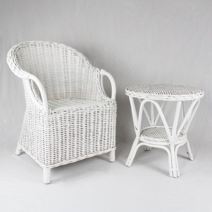 Sophia Round Table Rattan - Image 2