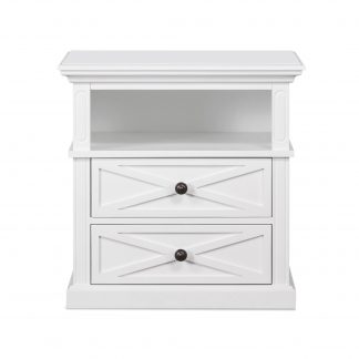 Sorrento Medium 2 Drawer Bedside Table