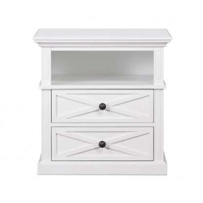 Sorrento Medium 2 Drawer Bedside Table