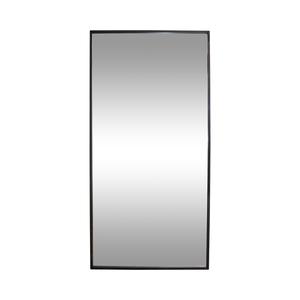 Tall Black Framed Leaning/Wall Mirror
