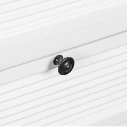 West Beach Chest 3 Drawers White - Image 3